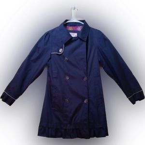 Girls Long Raincoat. Like new, size 16
